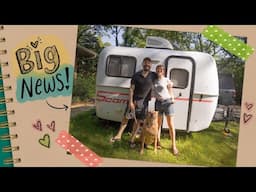 Big News! We're hitting the road full-time again, this time with a 13ft Scamp camper!