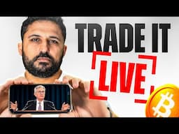 🚨LIVE FOMC Crypto Trading!