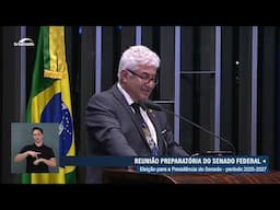 DISCURSO NO SENADO FEDERAL PARA A PRESIDÊNCIA