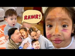 10 min of exploiting my hilarious adorable genius children for views