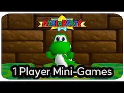 Mario Party - All 1 Player Mini-Games