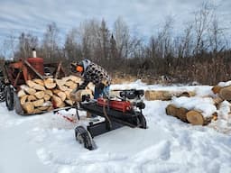 FARMSTEADING. Winter continues. Making a bigger calf pen. Fish House Camper trouble. Sad news.