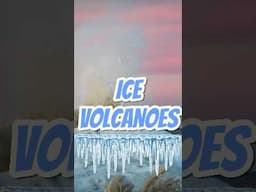 The Science Behind ICE VOLCANOES 🌋❄️