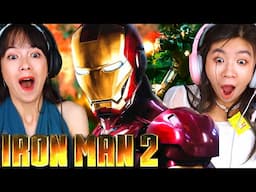 Foreign Girls React | Iron Man 2 | First Time Watch