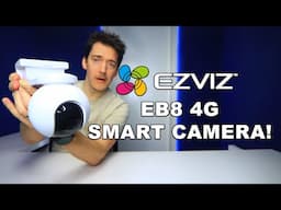 EZVIZ EB8 SMART 4G BATTERY OPERATED SECURITY CAMERA