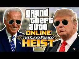 The U.S President Duo try to rob Cayo Perico in GTA 5!