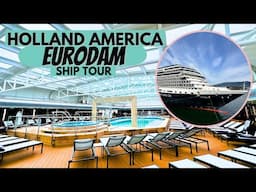 Holland America Eurodam | Full Ship Tour & Accessible Verandah Stateroom 6052