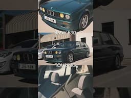 The BMW E30 Touring is a RARE Euro Import! #shorts