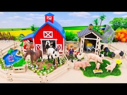 Top the most Creative Build Miniature Cattle Farm - Horse Stable Barn - Animals Farm Diorama