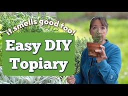 Rosemary Cuttings to Topiaries - Budget Gardening Ideas