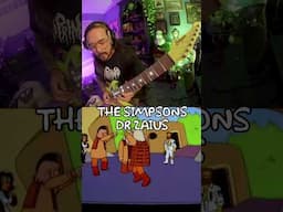 The Simpsons Dr Zaius Guitar Cover