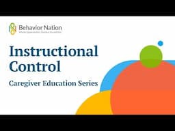 Instructional Control