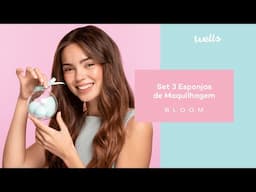 Bloom Beauty Wishes | Set 3 Esponjas de Maquilhagem