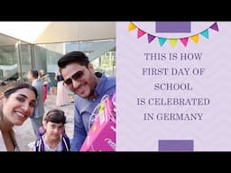 This Is How We Celebrated Aarvi’s First Day Of School | 1st Day Of School Fun Activities In Germany