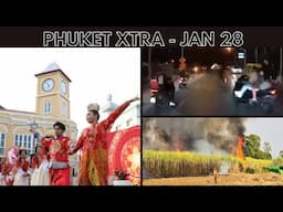 Phuket burning ban, Old Town Chinese New Year fest, Kamala checkpoint jump || Thailand News