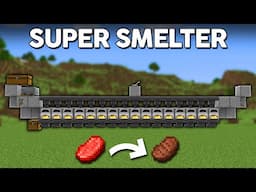 Minecraft Simple Super Smelter