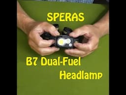 Spearas B7 Dual Fuel Headlamp