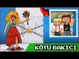 KÖTÜ BAKICI EFEKAN VE ALİ'Yİ EVE KİLİTLEDİ! 😱 - Minecraft