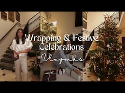 VLOGMAS EP 4 | PRESENT WRAPPING & CHRISTMAS PREP | Amy Beth