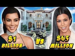 Kim Kardashian VS Kourtney Kardashian - Lifestyle War 2023 | Net Worth,Rich Life, Salary