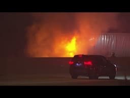 Person dead in fiery crash that shut down I-75 at I-280 in Toledo