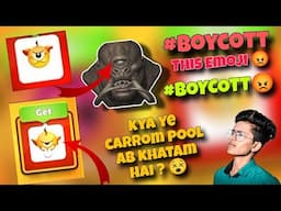 Carrom Pool New Upcoming Carrom Pass Emoji boycott 😡 | Emoji Boycott | Gaming Nazim | #boycott