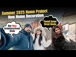 Our Neighbourhood Walk And Home DECOR Shopping | Indian Youtuber In England