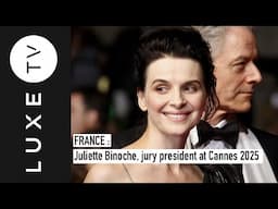 Juliette Binoche, president of the jury of the 78th Cannes Film Festival