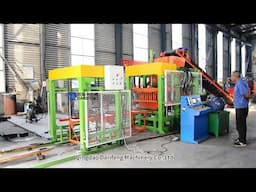 QT4-15 Automatic concrete block machine