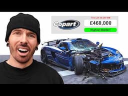 I ATTEMPTED TO BUY A WRECKED PORSCHE CARRERA GT