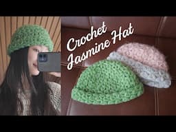 Crochet Jasmine Hat - In-depth Tutorial for Beginners