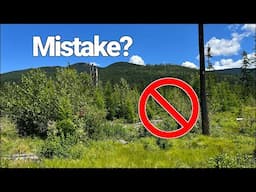 HUGE Montana Land Buying MISTAKES