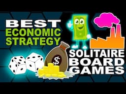 Solitaire Economic and Manufacturing Strategy Board Games