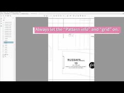 How to print layers on patterns