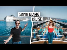 We Found The World’s Most UNDERRATED Cruise! 😍 Exploring The CANARY ISLANDS on MSC Opera!