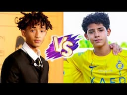 Cristiano Ronaldo Jr. VS Jaden Smith Natural Transformation 🌟 2025 | From 0 To Now