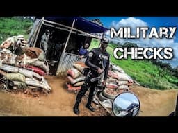 MILITARY PREVENT me from CONTINUING | Motorcycle World Tour | Africa #52