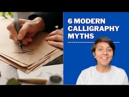 6 Myths Around Learning Modern Calligraphy You Need to Know