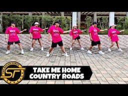 TAKE ME HOME, COUNTRY ROADS ( Dj Romar Remix ) Tropavibes Reggae | Dance Fitness | Zumba