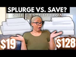 I Tested 5 Pairs of Viral Amazon Sheets & You'll Be Shocked At What I Found... Splurge or Save Ep 1