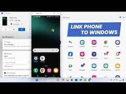 Connect Android Phone to Windows | Link to Windows | Phone Link