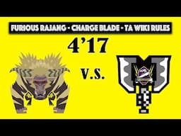 [Xbox] 4'17 Charge Blade Solo - Furious Rajang - TA Wiki Rules - MHW Iceborne