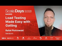 Rafał Piotrowski - Load Testing Made Easy with Gatling