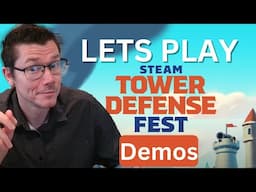 Archon Plays NEW Tower Defense Demos (so you don't have to)