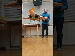 3D-Printed VTOL RC Jet Hover #rcplane #bambulab #fpv #fpvdrone