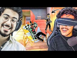 Eyes Closed 1 Vs 1 Prank on Zindabad Plays🤣 | Free Fire