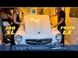 Mercedes 190SL resto & Beverly Hills Car Club visit | LA Chronicles | Classic Obsession | Episode 86