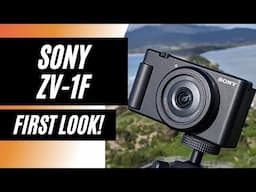 My first look of the Sony ZV-1F