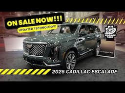 2025 Cadillac Escalade // at the Houston Auto Show // Updated Tech // On Sale Now!