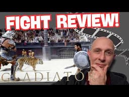 GLADIATOR (2000) Movie Fight Review - Maximus vs Tigris of Gaul